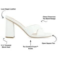 thumbnail image 4 of Journee Collection Womens Chazz Tru Comfort Foam Vegan Leather Block Heel Sandals, 4 of 6