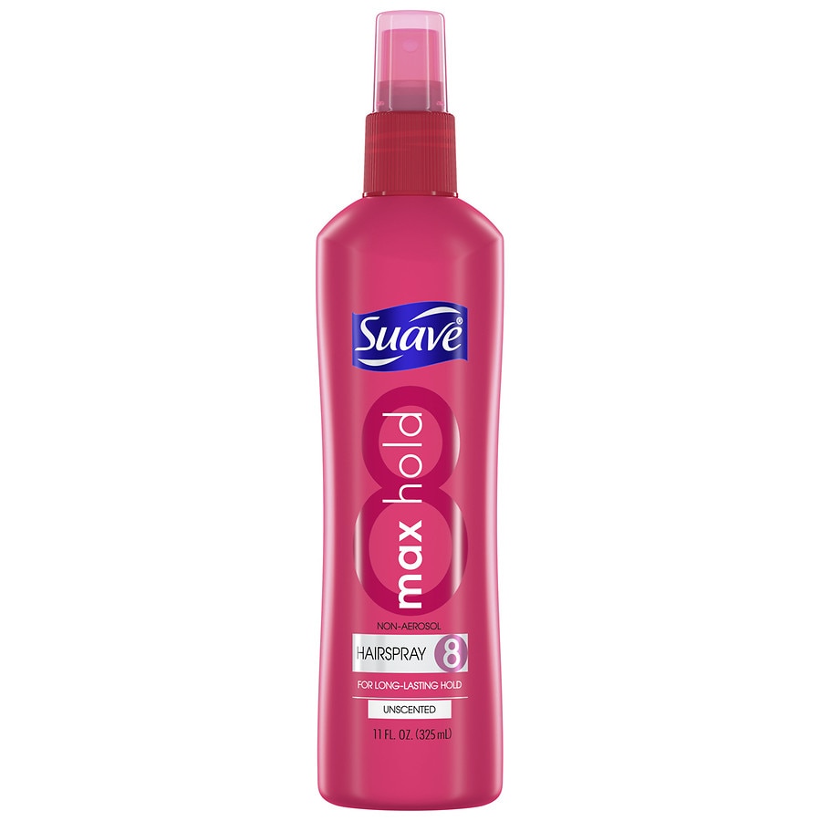Suave Unscented Non Aerosol Hairspray Max Hold