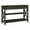 Dark Gray Hickory, variant on Bush Furniture Key West Console Table, Linen White Oak