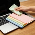 thumbnail image 4 of shyuyusa Mixed Color Household Cleaning Cloths, Random Color Multi Functional Wiping Rags for Kitchen Bathroom Daily Cleaning, 10 Pieces, 4 of 6