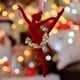 thumbnail image 5 of Adorno navideño de , adorno para de , recuerdo de fiesta, decoración colgante flocada, decoración navideña para fiestas., 5 of 8