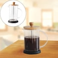 thumbnail image 4 of Vaso francesa Cafetera Vasos de café Émbolo Leche Tetera Jarra Cafetera Filtro de café Ol para el hogar 600 ml Macarena Hervidor de prensa francés, 4 of 8