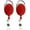 Red, variant on 2 Pack - Specialist ID Premium Retractable Badge Reels with Carabiner Belt Loop Clip and ID Holder Strap by Specialist ID (Royal Blue)