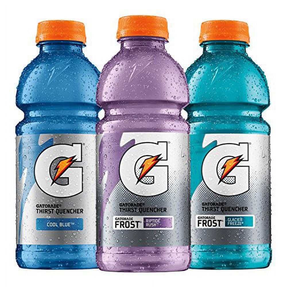 Gatorade Thirst Quencher Cool Blue Electrolyte Enhanced Sports