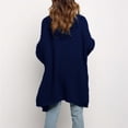thumbnail image 3 of HAPIMO Sales Stylish Cable Knit Dual Pocket Cardigan Long Ankle Length Floor Length Trending Maxi Cardigans for Women Teen Girls Clothes Navy S, 3 of 7