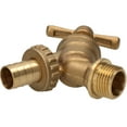 thumbnail image 4 of 1/2" (15mm) Hose Union Bib Tap Brass Outdoor Water Supply Weather-Resistant, 4 of 4
