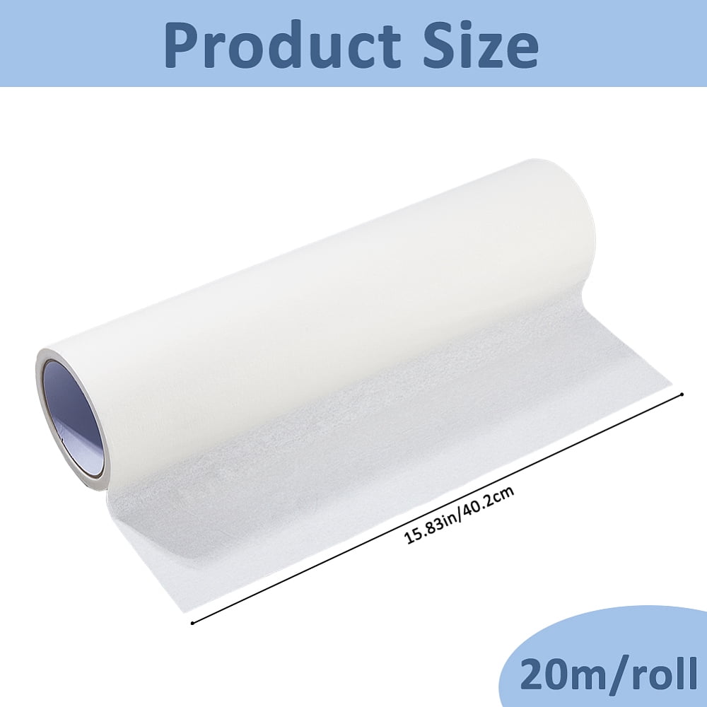 Masking Tape 0.4x20m General Purpose Tape Textured Paper for Painting White Art Adhesive Protective Paper Roll Tracing Frisket