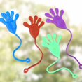 thumbnail image 3 of 50PCS Sticky Hands Elastic Sticky Palms Assorted Multi Color Stretchy Wacky Fingers Toddlers Relieve Stress Fun Toy, 3 of 9