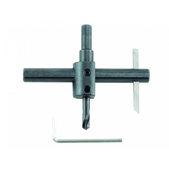 General Tools 5B Standard Circle Cutter, Adjustable 1-Inch to 6-Inches