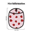 thumbnail image 3 of Sikiie Strawberry Silicone Pot Holders, Oven Mitts Heat Resistant Hot Pads, Non Slip Pot Holder for Kitchen Baking and Cooking 9.4 x 7.5 Inches, 3 of 7