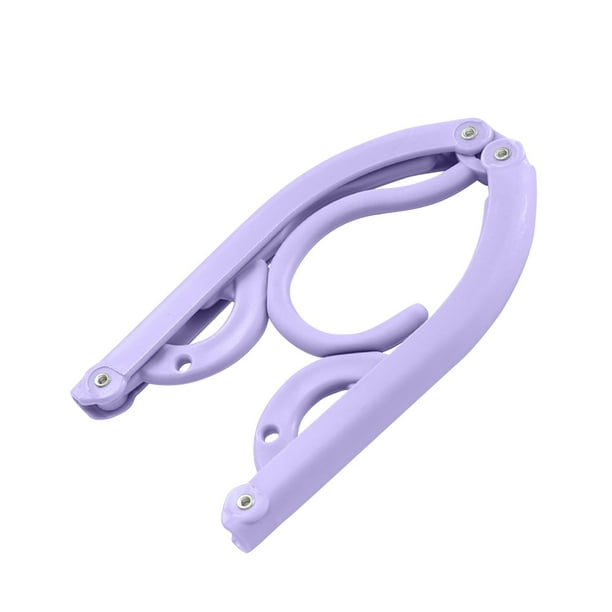 ¡Campaña con descuento!Nuevo Percha plegable portátil de plástico para abrigos, percha plegable