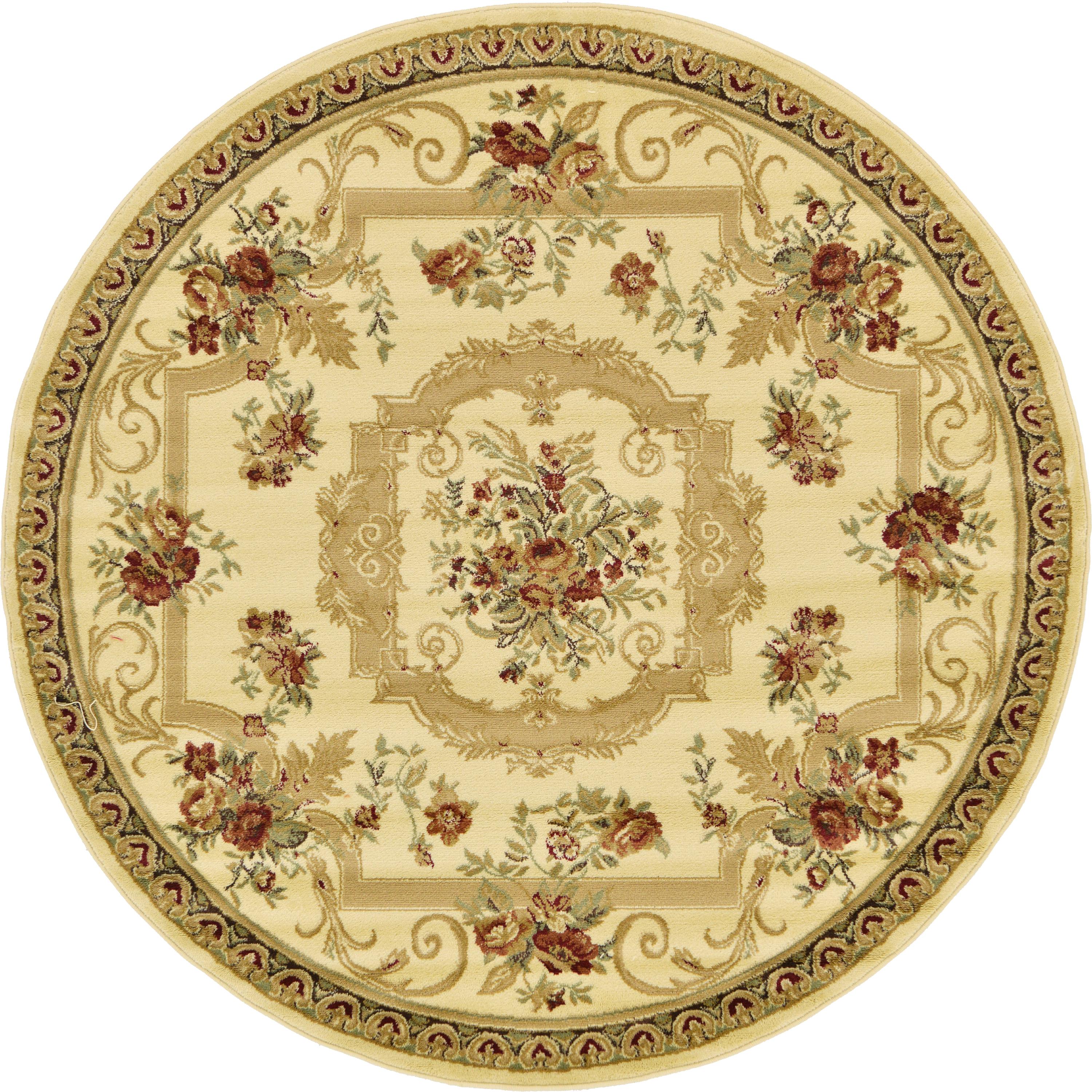 Unique Loom Henry Versailles Vintage Floral Area Rug or Runner