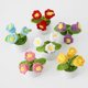 thumbnail image 4 of Lirio de lana de ganchillo, orquídea, maceta pequeña, fresca, artística, simulación de escritorio, planta, adornos suculentos, 4 of 5