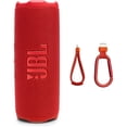 thumbnail image 1 of Restored JBL Flip 7 Portable waterproof and drop-proof speaker, Bold JBL Pro Sound with AI Sound Boost, 16Hrs of Playtime, and PushLock system with interchangeable accessories Red Refurbished, 1 of 7