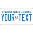 thumbnail image 1 of British Columbia Your Text Photo License Plate, 1 of 1
