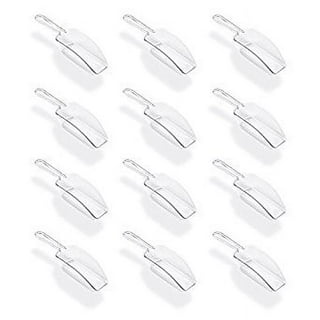  Small Plastic Candy Scoop, (12-pack) (3.25 x 1.75, Clear) :  Home & Kitchen