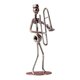 thumbnail image 5 of Estatua de hombre musical,Musical hombre estatua estatuilla arte estatuilla decoración,Músico escultura coleccionable estatuilla,Alambres y tornillos de hierro Estatua Decoración de, 5 of 8