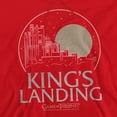 thumbnail image 2 of Game of Thrones Kings Landing Unisex Adult Pull-Over Hoodie,Red, 3X-Large, 2 of 5