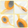 thumbnail image 6 of Unique Bargains Pre-Taped Masking Film 270x2000cm / 65.62ftx106.30" 1 Pcs Plastic Cover White Orange PE Film Paper, 6 of 7