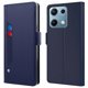 thumbnail image 1 of For Xiaomi Redmi Note 14S 4G Case Stand PU Leather Phone Cover Card Holder Mirror - Black, 1 of 5