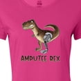 thumbnail image 4 of Inktastic Limb Loss Awareness Amputee Rex with Prosthetic Leg Women's T-Shirt, 4 of 5