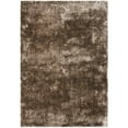 thumbnail image 4 of SAFAVIEH Paris Darwin Plush Polyester Shag Area Rug, Sable, 10' x 14', 4 of 7