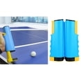thumbnail image 4 of Red de tenis de mesa retráctil Malla resistente Red de tenis de mesa portátil Universal P Azul kusrkot Mesas retráctiles Tennis Net, 4 of 8
