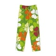 thumbnail image 4 of Sigee St. Patrick's Day3 Print Men's Pajama Pants - Soft Lounge Sleep Bottoms with Elastic Waistband and Pockets-X-Large, 4 of 9