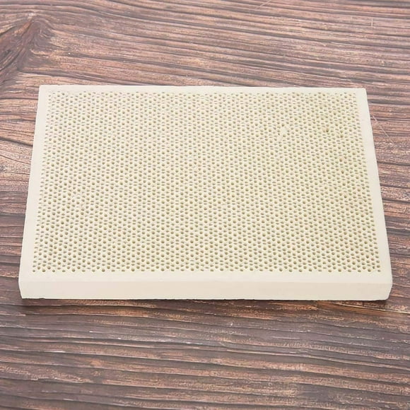 Ceramic Honeycomb Soldering,Ceramic Honeycomb Soldering Board,Jewelry Heating Paint Printing Drying Tool Plate, 135 * 95 * 13mm / 5.31 * 3.74 * 0.51inch Honeycomb Plate Products