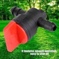 thumbnail image 2 of Gas Shut Off Valve,5pcs 1/4" Fuel Gas Fuel Cut Off Valve Shut Off Valve Next-Gen Design, 2 of 7