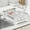 White, variant on NTGFU Dish Drying Rack with Drainage Tray, Stainless Steel Kitchen Organizer for Efficient Storage Of Plates, Bowls, Glasses and Utensils Sturdy Dish Racks for Kitchen Counter - White