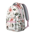 thumbnail image 2 of "Stylish Wildflower & Sunflower College Backpack - Roomy University Bag with 15" Laptop Pocket, Chic Floral Pattern, Ergonomic Strap System", 2 of 6