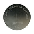 thumbnail image 1 of Lot de 3 LIR2450 Piles à Bouton au Lithium-Ion 3,6 Volts, 1 of 1