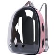 thumbnail image 1 of Pet Carrier Cat Dog Tote Portátil Transpirable Bubble Capsule Bolso para senderismo Perros s Gatos Viajes al aire - Rosado Sunnimix Portador de viaje para mascotas, 1 of 8