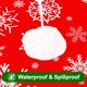 thumbnail image 2 of Mantel Smiry Christmas rojo 132 x 178 cm impermeable, 2 of 7
