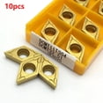 thumbnail image 1 of Bgsha 10pcs Carbure Insert DCMT11T304 Fraiseuse-Tourneuse Indexable DCMT32.51, 1 of 5