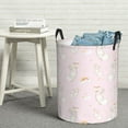 thumbnail image 5 of Goofa Rainboe And Rabbit Printed Circular Hamper,Laundry Basket with Handles,Storage Baskets Foldable,Large Capacity Laundry Hamper-Medium, 5 of 8