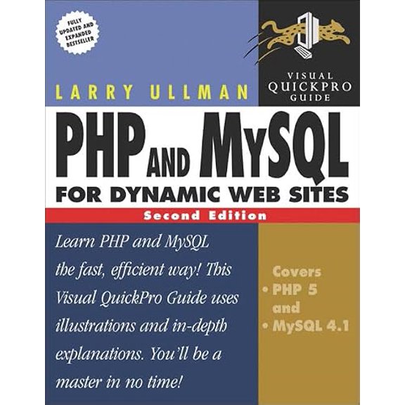 Pre-Owned Php And Mysql: For Dynamic Web Sites (Visual Quickpro Guide), 9780321336576, 0321336577, Paperback, 2 edition