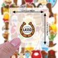 thumbnail image 6 of 35pcs-50pcs Western Stickers Stationery Cowboy Stickers Adventure Kids Stickers for Laptops Suitcases, 6 of 9