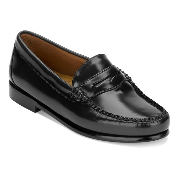 Bass - G.H. Bass & Co. Womens Whitney Leather Weejuns Penny Loafer Shoe - Walmart.com - Walmart.com