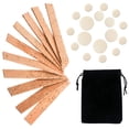 thumbnail image 1 of Interfaz de tubo negro Chip de corcho Almohadilla de orificio de sonido para clarinete B-baja Accesorios de tubo Accesorios para instrumentos musicales, 1 of 5