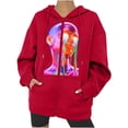thumbnail image 1 of Abrigo con capucha para mujer, estampado de Festival, Otoño Invierno, prendas de vestir exteriores con cremallera, chaqueta holgada con capucha Punk, abrigo, sudaderas con capucha, abrigo Odeerbi ODB-2, 1 of 8