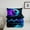 Teal Purple, variant on Castle Fairy Boys Soccer 2pcs Bedding Comforter Set,Geometric Honeycomb Twin Comforter Sets,Abstract Lightning Breathable Bedding Set,Microfiber Sport Theme Bedroom Decor,Reversible