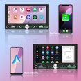 thumbnail image 2 of Estéreo de coche Plixify inalámbrico Apple CarPlay/Android Auto de 6,8 pulgadas, 2 of 8
