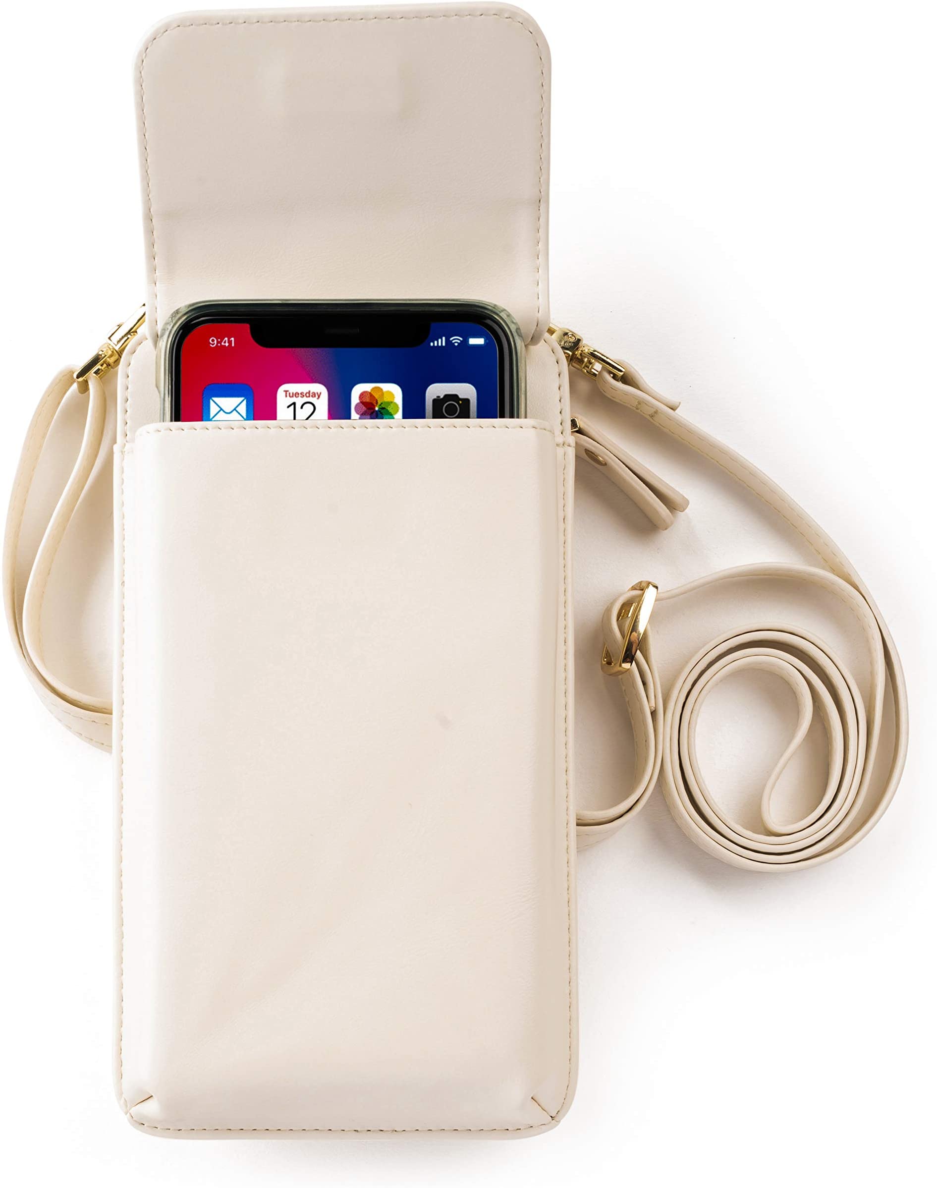 Claasico Womens Crossbody Wallet & Phone Case | iPhone/Samsung/LG Magnet  Cell Pouch & Handbag