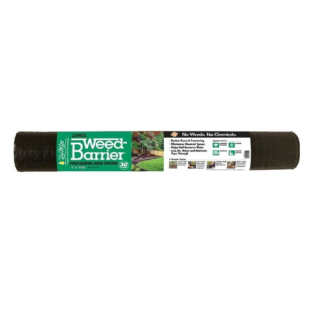 Dewitt DeWitt DWB303150 Weed Barrier, Polypropylene, Black