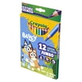 thumbnail image 3 of Lápices Crayola De Color Bluey Jumbo 12 Piezas, 3 of 8