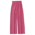 thumbnail image 6 of Women's Soft Polyester Elastic Waist Loose Pants, Solid Color Bow Tie Design, Flattering Casual Fit, Versatile Summer Work Smart Casual & Daily Errands Wear, Comfortable Wide Leg, 6 of 6