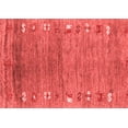 thumbnail image 1 of Ahgly Company Indoor Rectangle Abstract Red Contemporary Area Rugs, 7' x 10', 1 of 4