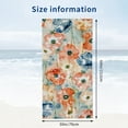 thumbnail image 3 of PHYHOO Little Cute Flowers Printed Microfiber Sand Free Pool Towel Lightweight Oversized Quick Dry Absorbent Compact Travel Must Have for The Swimming, Yoga, Camping, Summer Cruise Shi 30x60in, 3 of 8